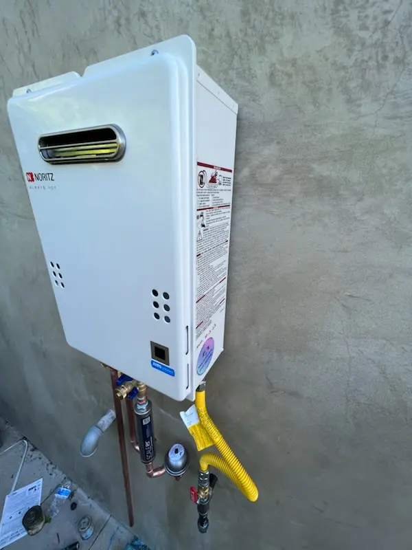 Tankless water heater installation for Ewing homes